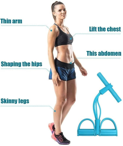 Pedal Puller Resistance Band Fitness Equipment
