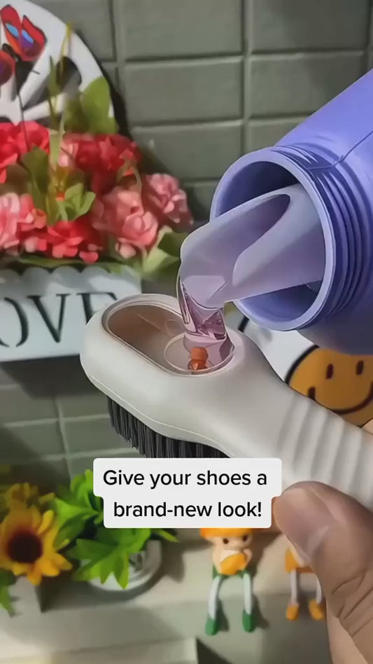 Multifunctional Shoe Washing & Polishing Brush